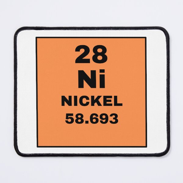 Item preview, Periodic Table Of Elements - 28 (Ni) Nickel designed and sold by ArtsyCity.