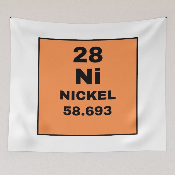 Item preview, Periodic Table Of Elements - 28 (Ni) Nickel designed and sold by ArtsyCity.