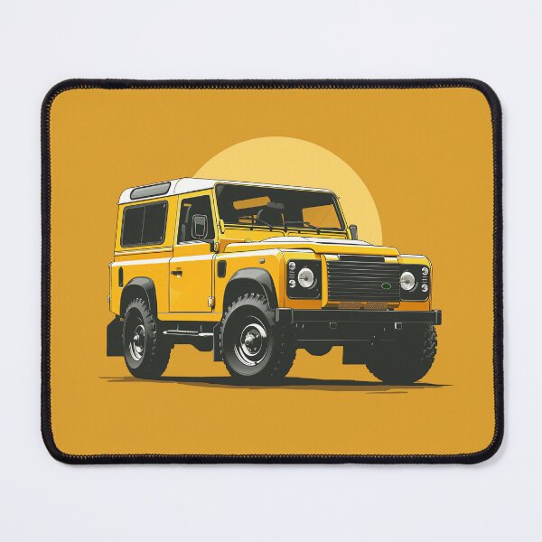 Item preview, Yellow D90 Vintage 4x4 Profile designed and sold by blackdogshop.