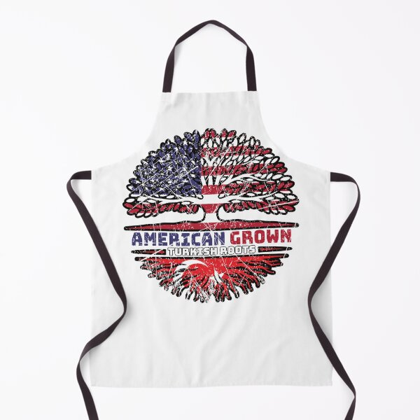 Item preview, Turkey Turkish US American USA United States Tree Roots Flag designed and sold by FlagX.