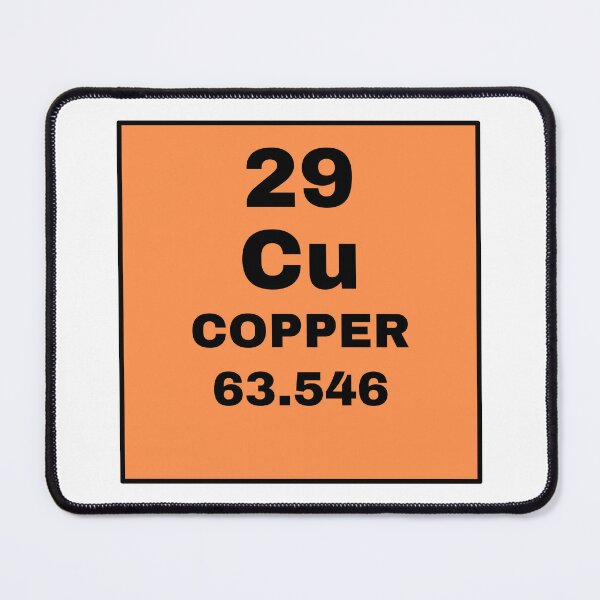Item preview, Periodic Table Of Elements - 29 (Cu) Copper designed and sold by ArtsyCity.