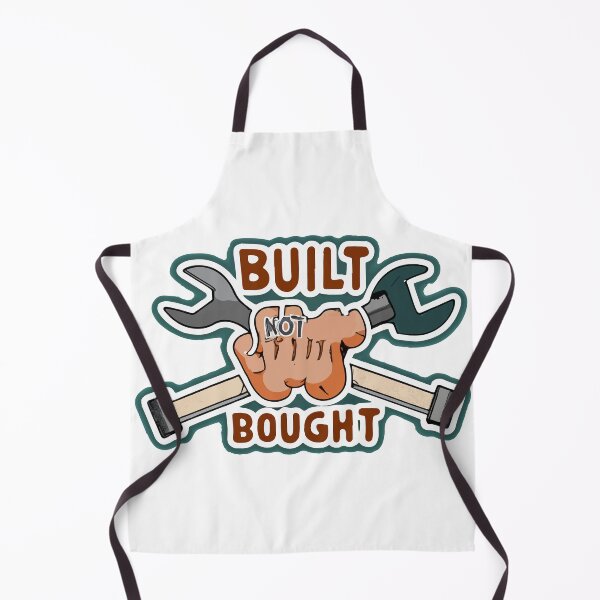 Item preview, Built Not Bought - Hammer and Wrench DIY Design designed and sold by NiftyWrx.