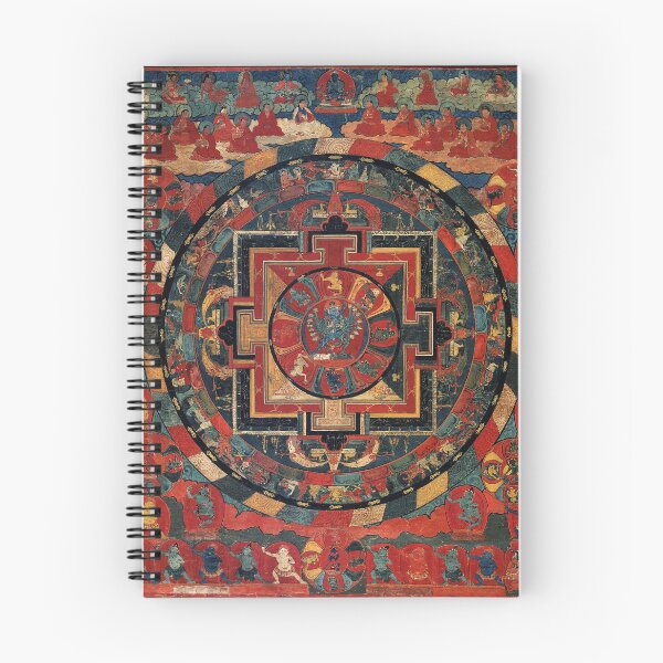 Item preview, Mandala 187 Hevajra Kagyu 1500s designed and sold by GuyBlank.