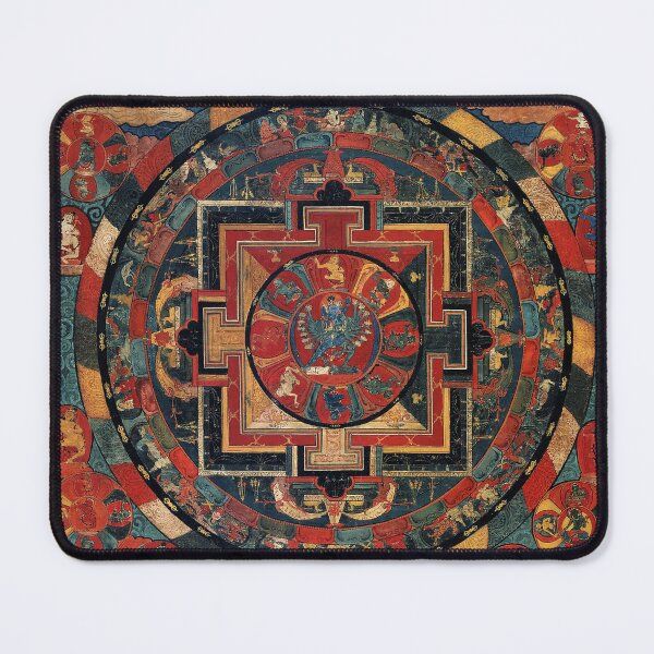 Item preview, Mandala 187 Hevajra Kagyu 1500s designed and sold by GuyBlank.