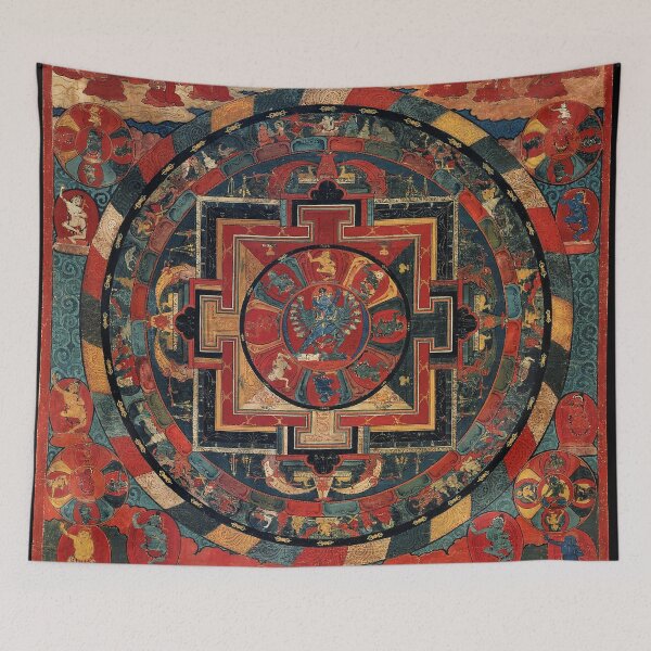 Item preview, Mandala 187 Hevajra Kagyu 1500s designed and sold by GuyBlank.
