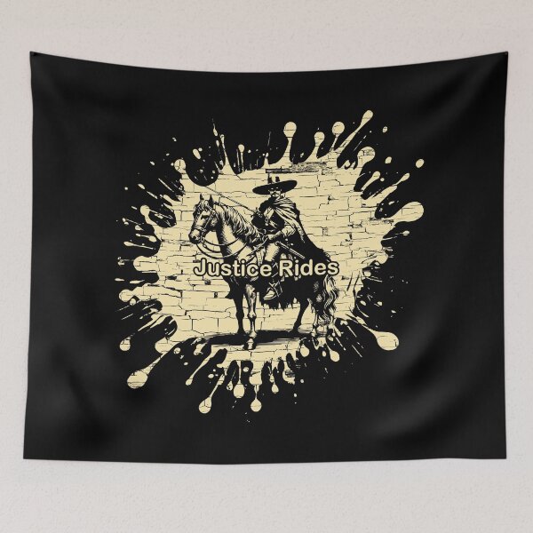 Item preview, Zorro - Justice Rides designed and sold by raymondjmcd.