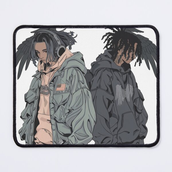 Item preview, Anime Boys in Vapor-Streetwear Fashion: Cyber Angels Vol.1,'In this sh*t together' designed and sold by OtherVisions.