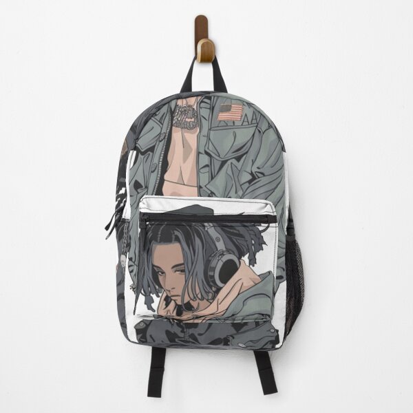 Item preview, Anime Boys in Vapor-Streetwear Fashion: Cyber Angels Vol.1,'In this sh*t together' designed and sold by OtherVisions.