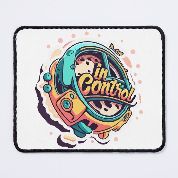 Item preview, In Control - Abstract Steering Wheel Design designed and sold by NiftyWrx.