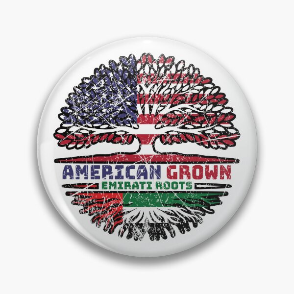 Item preview, United Arab Emirates Emirati US American USA United States Tree Roots Flag designed and sold by FlagX.