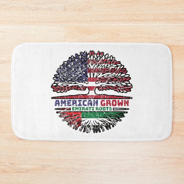 Item preview, United Arab Emirates Emirati US American USA United States Tree Roots Flag designed and sold by FlagX.