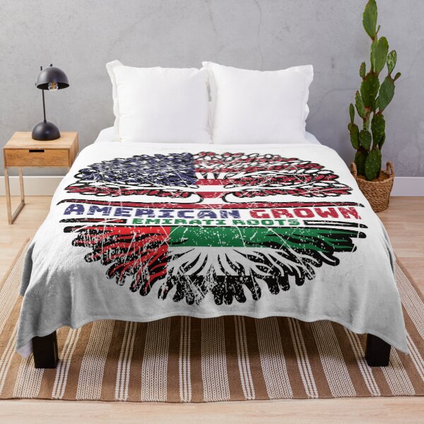 Item preview, United Arab Emirates Emirati US American USA United States Tree Roots Flag designed and sold by FlagX.