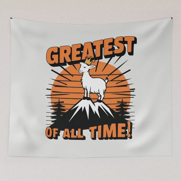 Item preview, The GOAT - Greatest Of All Time  designed and sold by Jollys-ArtShop.