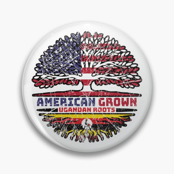 Item preview, Uganda Ugandan US American USA United States Tree Roots Flag designed and sold by FlagX.