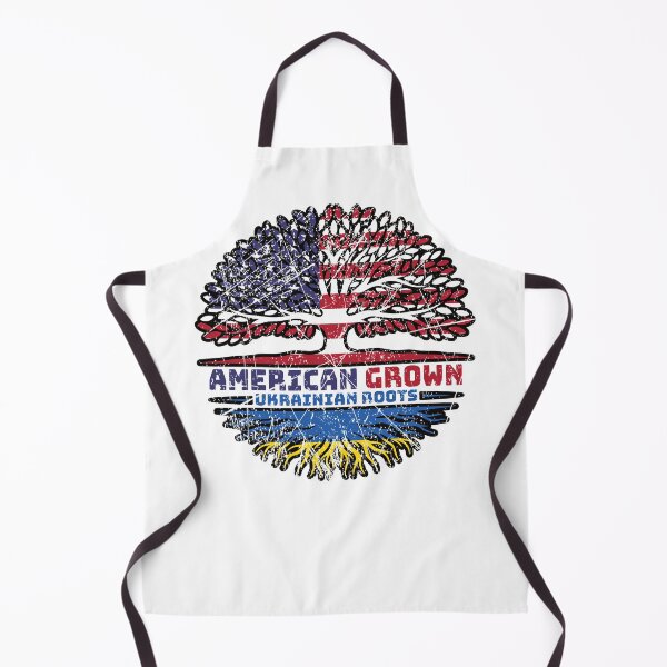 Item preview, Ukraine Ukrainian US American USA United States Tree Roots Flag designed and sold by FlagX.