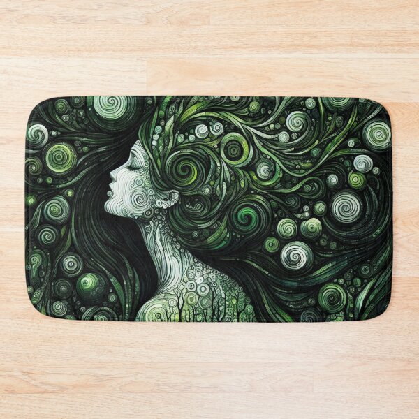 Item preview, Dark Green Mother Nature  designed and sold by HarmonyandSage.