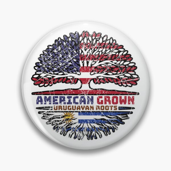 Item preview, Uruguay Uruguayan US American USA United States Tree Roots Flag designed and sold by FlagX.
