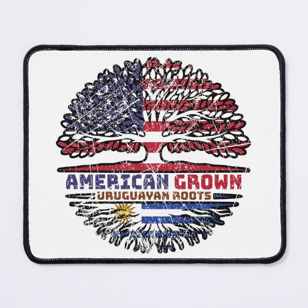 Item preview, Uruguay Uruguayan US American USA United States Tree Roots Flag designed and sold by FlagX.