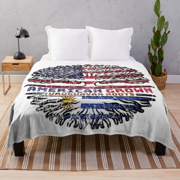 Item preview, Uruguay Uruguayan US American USA United States Tree Roots Flag designed and sold by FlagX.