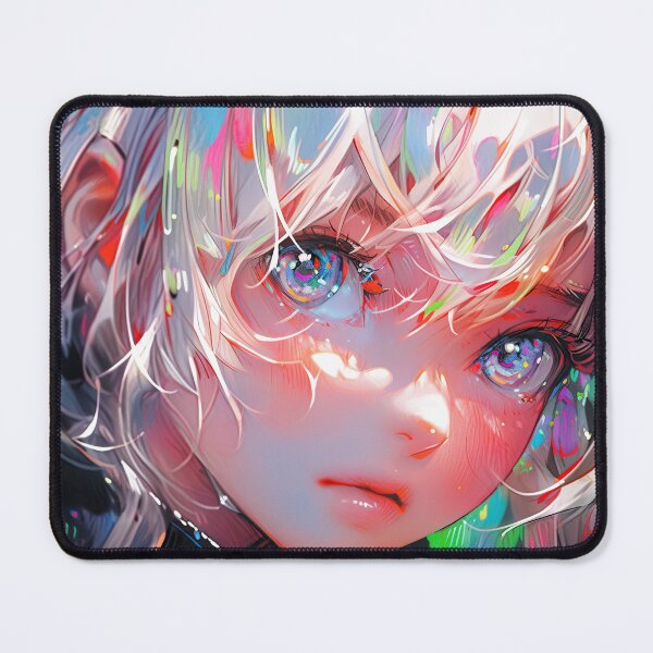 Item preview, Radiant Expressive Prismatic Anime Girl designed and sold by bubblegoth.