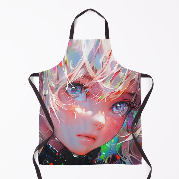 Item preview, Radiant Expressive Prismatic Anime Girl designed and sold by bubblegoth.