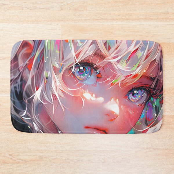 Item preview, Radiant Expressive Prismatic Anime Girl designed and sold by bubblegoth.