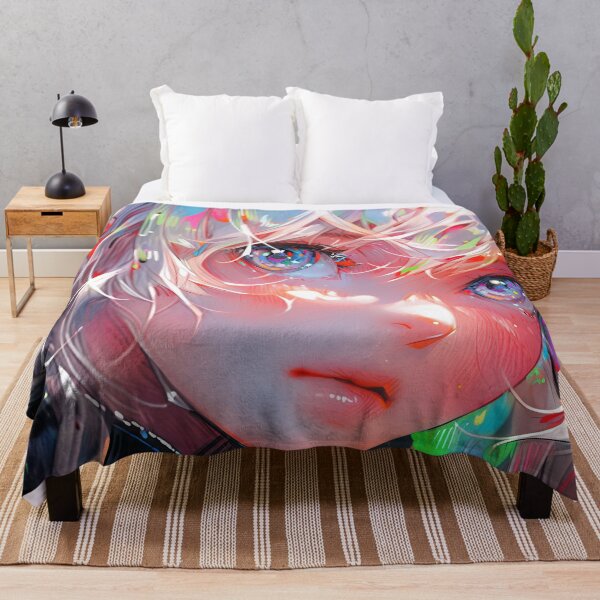 Item preview, Radiant Expressive Prismatic Anime Girl designed and sold by bubblegoth.