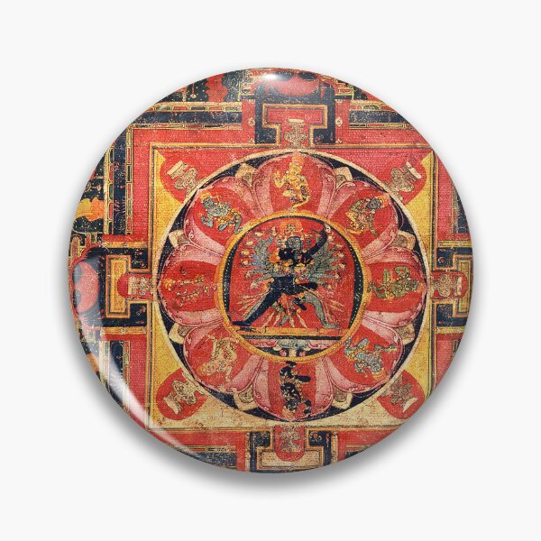 Item preview, Mandala 189 Hevajra Tantra Buddhist 1300s designed and sold by GuyBlank.