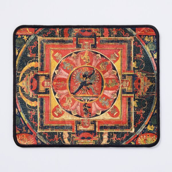 Item preview, Mandala 189 Hevajra Tantra Buddhist 1300s designed and sold by GuyBlank.