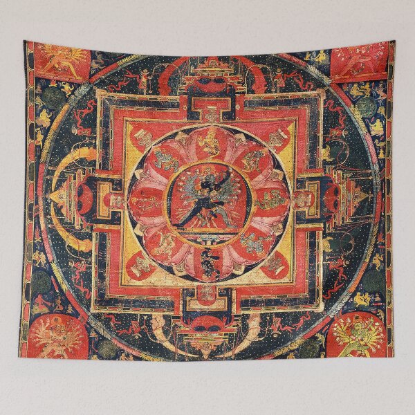 Item preview, Mandala 189 Hevajra Tantra Buddhist 1300s designed and sold by GuyBlank.