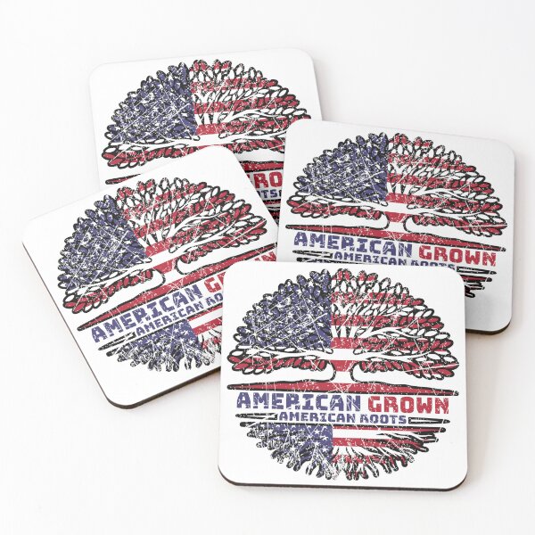 Item preview, US American USA United States America Tree Roots Flag designed and sold by FlagX.