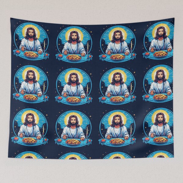 Item preview, Our Lord Jesus having dinner designed and sold by ideas favoritas.