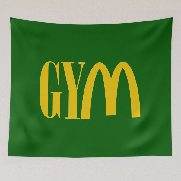 Item preview, GYMcDonald's Meme (New Green) designed and sold by Monti-3D-Design.
