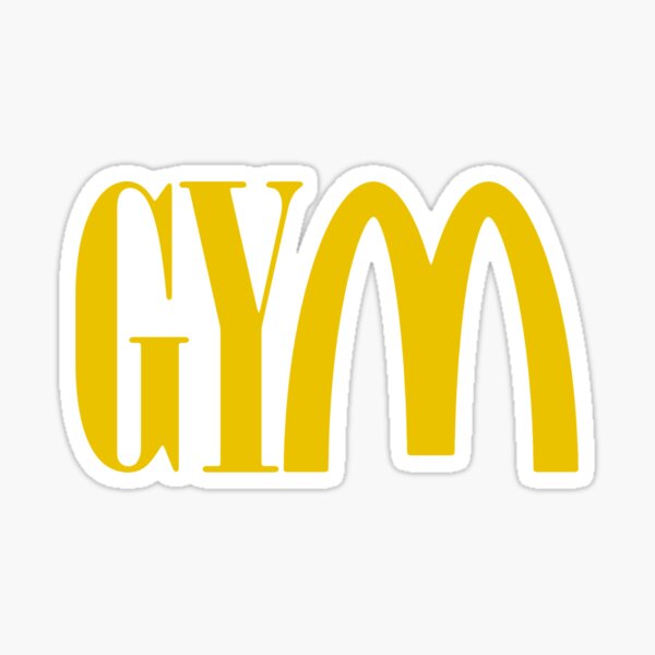 Item preview, GYMcDonald's Meme (New Green) designed and sold by Monti-3D-Design.