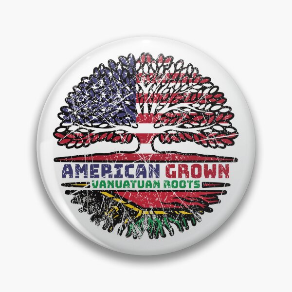 Item preview, Vanuatu Vanuatuan Vanuan US American USA United States Tree Roots Flag designed and sold by FlagX.