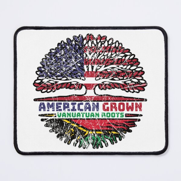 Item preview, Vanuatu Vanuatuan Vanuan US American USA United States Tree Roots Flag designed and sold by FlagX.