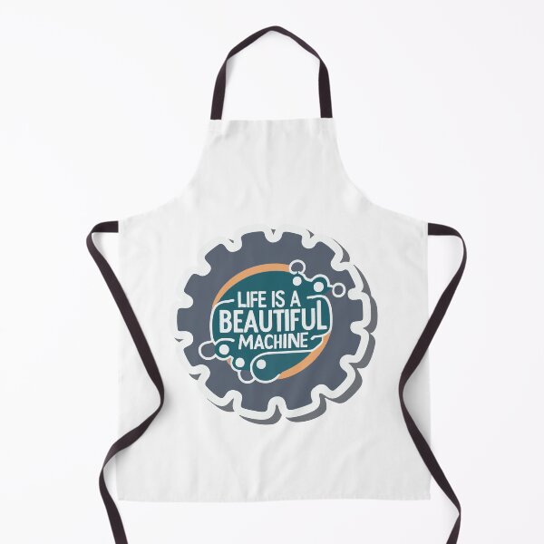 Item preview, Life is a Beautiful Machine - Conceptual Gear Art designed and sold by NiftyWrx.