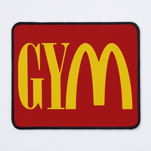 Item preview, GYMcDonald's Meme (Classic Red) designed and sold by Monti-3D-Design.