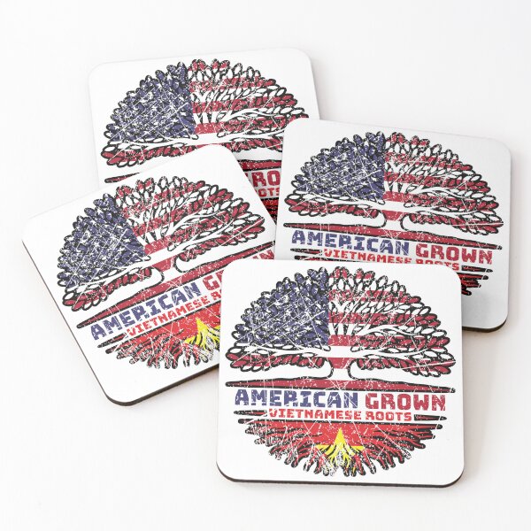 Item preview, Vietnamese Vietnam US American USA United States Tree Roots Flag designed and sold by FlagX.