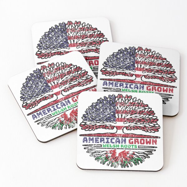 Item preview, Wales Welsh US American USA United States Tree Roots Flag designed and sold by FlagX.