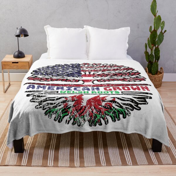 Item preview, Wales Welsh US American USA United States Tree Roots Flag designed and sold by FlagX.