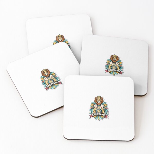 Item preview, Majestic Lion King of Games Heraldic Design designed and sold by NiftyWrx.