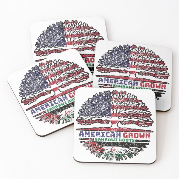 Item preview, Western Sahara Sahrawi American USA Tree Roots Flag designed and sold by FlagX.