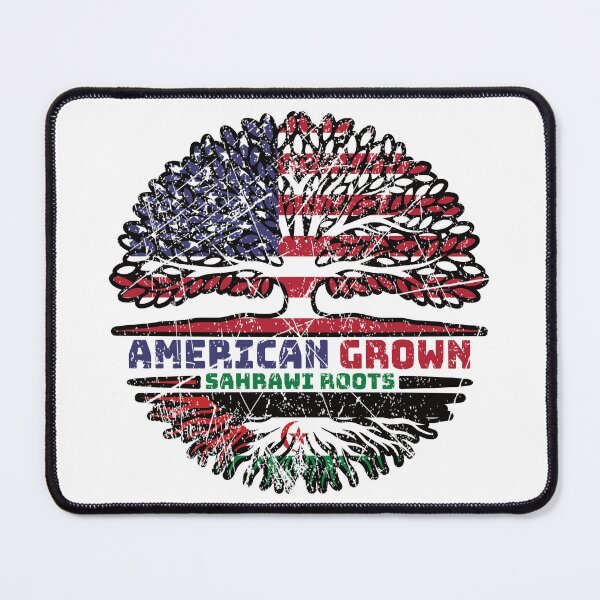 Item preview, Western Sahara Sahrawi American USA Tree Roots Flag designed and sold by FlagX.