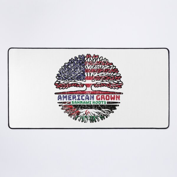 Item preview, Western Sahara Sahrawi American USA Tree Roots Flag designed and sold by FlagX.