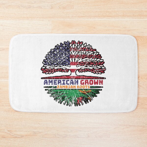 Item preview, Zambia Zambian US American USA United States Tree Roots Flag designed and sold by FlagX.