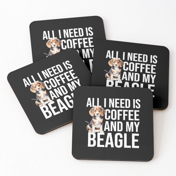 Item preview, Beagle Puppy And Coffee designed and sold by TheAnimalZ00.