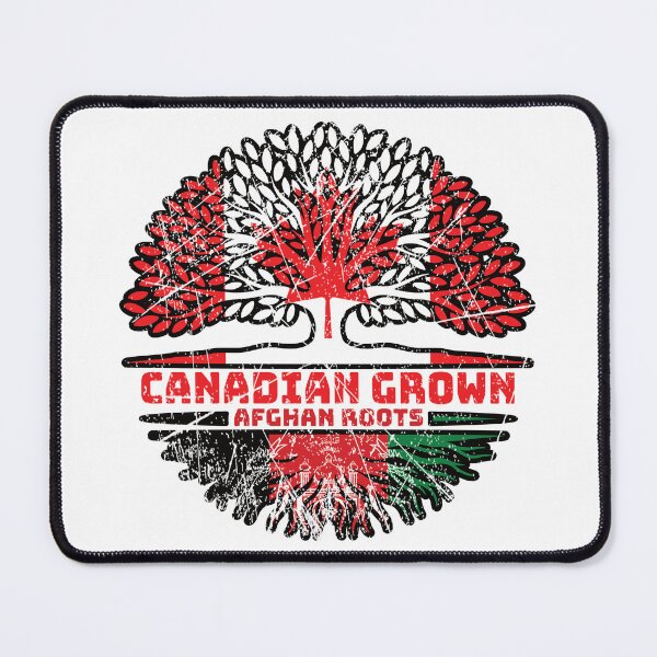 Item preview, Afghanistan Afghan Canadian Canada Tree Roots Flag designed and sold by FlagX.
