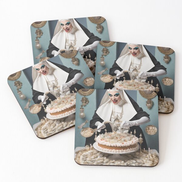 Item preview, Birthday Drag Nun, featuring oysters and pearls designed and sold by Claire March.
