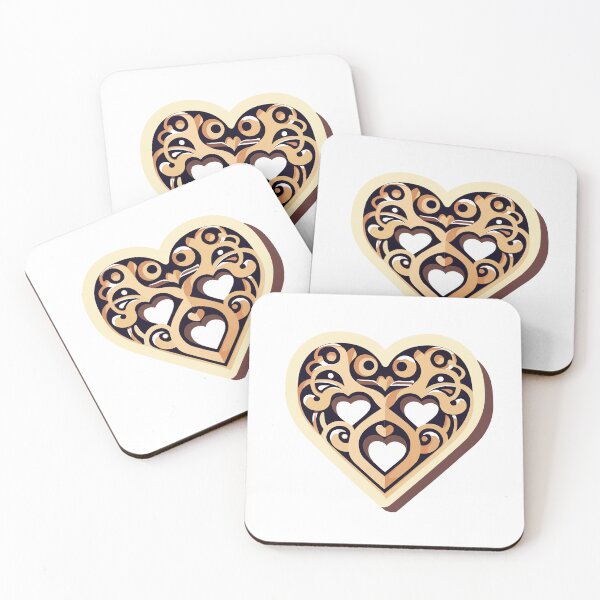 Item preview, Carved Wooden Heart - Carpenter's Love designed and sold by NiftyWrx.
